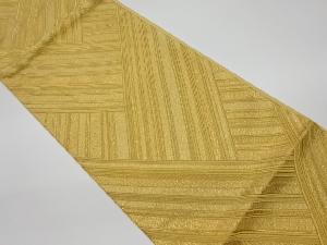 リサイクル　斜め縞模様織出し袋帯